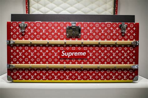 best fake supreme louis vuitton trunk|Louis Vuitton supreme trunks.